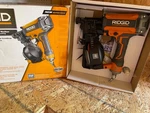 Ridgid Pneumatic 15 Deg. 1-3/4 In. Coil Roofing Nailer New Box. Fixed Price $120.00.