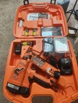 Paslode IM250A-LI2 (916200) 16GA 7.4V Finish Nailer W/ Batteries, Charger. Fixed Price $189.99.