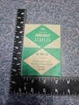 Duo-fast Vintage Staples Partial Box 1/2" No. 5016-CX For Tacker. Fixed Price $11.00.