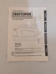 Craftsman Electric Nailer Model 836.272330 Owner Operators Manual Only. Fixed Price $9.99.