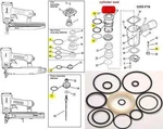 O-ring Rebuild Kit For Paslode 3250 F16 Finish Nailer With Oem 402725. Fixed Price $15.00.