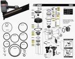 Replacement Rebuild Kit For Senco Framing Nailer SN60 SN65. Fixed Price $18.52.