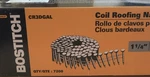 Bostitch CR3DGAL Roofing Nails 1-1/4IN 11GA Galvanized Steel 7200 Pack. Fixed Price $73.59.