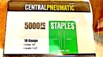 Bulk 5000 Pc Staples For Brad Nailer/staple Gun, 1.5" X 1/4" 18 Gauge Aa. Fixed Price $26.95.