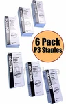 6 Boxes Of Stanley Bostitch P3 Staples SP19 1/4" Premium For Stapler. Fixed Price $24.49.
