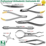 Distal Cutter Ligature Wire Dental Pliers Height Gauge Bracket Placing Tweezers. Fixed Price $7.67.