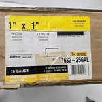 Bostitch 16GA 1" X Medium Crown Staples Galvanized 16S2-25GAL 10500. Fixed Price $59.95.