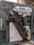 Hitachi Nt 65MA4(S) Finish Pneumatic Nailer, Mpn, With Case. Fixed Price $145.00.