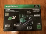 Metabo Hpt NT1865DMA(S) 18V 2.5" Cordless 15GA Finish Nailer W/battery & Charger. Fixed Price $219.98.