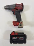 Milwaukee Corded Drill W/ Batt (P09024367). Fixed Price $67.00.