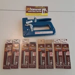 Swingline Whammer 2001 Nails & Gun Sears 8 Packs Wood Paneling 4000. Fixed Price $54.50.