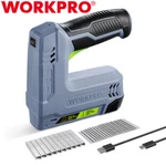 Workpro 2-IN-1 Electric Cordless 3.6V Nail Gun 2.0AH Stapler Staples. Fixed Price $39.99.