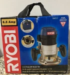 New* Ryobi Router Model R163K 8.5A 25,000 Rpm 1/4" W/ Led Lights 1.5HP. Fixed Price $71.28.