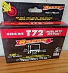 Arrow T72 Insulated Staples 7/8" X 31/64" 721168. Fixed Price $7.50.