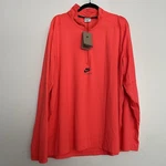 Men Nike Air Max 1/4 Zip Running Top Bright Crimson Size Xxl. Fixed Price $65.00.