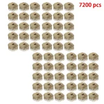 7200PCS 1-3/4" 0.12" 15 Degree Galvanized Coil Roofing Nail 3/8" Head Diameter. Fixed Price $54.00.