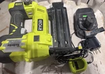 Ryobi P320 Airstrike 18V Cordless Brad Nailer W/ Battery & Charger. Fixed Price $69.97.