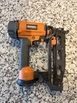 Ridgid R250SFE 16-GAUGE Pneumatic Straight Finish Brad Nailer 2-1/2 Orange. Fixed Price $44.99.