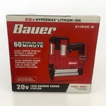 Bauer 20V 18GA Narrow Crown Stapler 59098 21183C-B Cordless Tool Only. Fixed Price $99.95.