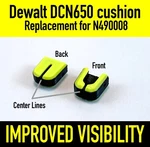 Dewalt Finish Nailer Bcn 650D1 662D1 DCN650 DN490008 No-mar Tip (4-PACK). Fixed Price $12.35.