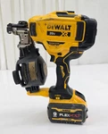 Dewalt DCN45RN 18V Xr Cordless Roofing Coil Nail Gun 9AH Flexvolt Battery. Fixed Price $270.00.