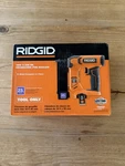 Ridgid 18V Lithium-ion Headless Pin Nailer 23-GAUGE 1-3/8 Model R09898B. Fixed Price $105.00.