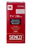 SENCO,1-1/4" Brad Nail,medium Head, 18 Gauge,box Of 5000PCS,AX15EAA. Fixed Price $39.98.