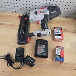 Porter Cable PCC792 20 Volt Max 16-GAUGE Cordless Nailer W/ Battery Charger A+. Fixed Price $249.95.