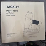 Tacklife 2-IN-1 Air Nailer & Stapler TK5040 Power Tools New, Sealed Box. Fixed Price $39.99.
