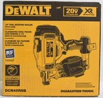 Dewalt DCN45RNB 20 Xr Cordless 15 Coil Roofing Nailer - Tool Only. Fixed Price $299.99.