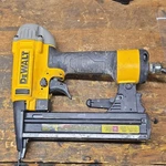 Dewalt DWFP1838 Finish Stapler Gauge Pneumatic Air Tool Yellow Black 120 Psi. Fixed Price $40.00.