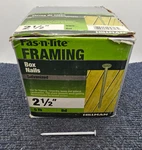Hillman Fasteners 461320 Fas-n-tite Framing 5 Lb 2-1/2" Galvanized Box Nails. Fixed Price $18.44.