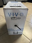Vivo Black 500FT Bulk CAT5E, Cca Ethernet Cable, Utp Pull Box, CAT-5E Wire. Fixed Price $40.00.