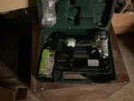 Hitachi Pneumatic Brad Nailer, Mpn NT50AE2, With Hard Case. Fixed Price $90.00.
