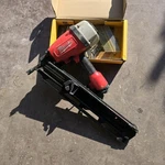 Milwaukee Pneumatic Framing Nailer With Nails. Fixed Price $100.00.