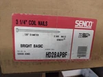 Senco HD28APBF 3 1/4" Coil Nails .120 Diameter. Fixed Price $75.00.