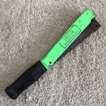 Vintage Bostitch Power Crown H30-8 Hammer Tacker Slap Stapler Green. Fixed Price $14.95.