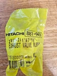 Original Hitachi Part # 881-945 Exhaust Valve Rubber NR90AC. Fixed Price $16.95.