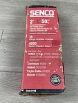 Senco 15-GAUGE Bright 34 Degree Angled Nail, In. (4000 Ct.) DA21EPBN. Fixed Price $39.99.