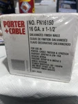1,600 Porter Cable FN16250-1 2-1/2" X Ga. Galvanized Finish Nails 7,500. Fixed Price $48.88.