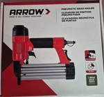 Arrow Fastener PT18G 18GA Red Pneumatic Brad Nailer With 4000 Nails New. Fixed Price $26.99.