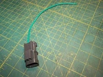 Hitachi Solenoid Repair Connector, Male Terminal And Dual Oval Plug. 14 Ga.. Fixed Price $8.80.