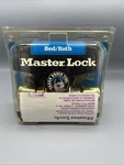 Master Lock Bed Bathroom Privacy Door Knob Made In Usa 1993 Tough Under Fire. Fixed Price $12.60.