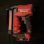 Craftsman V20 Rp Pin Nailer, 23GA, For 5/8-1-3/8 Inch Nails, (tool Only). Fixed Price $134.85.