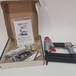 Central Pneumatic 18 Gauge 2-IN-1 Air Nailer / Stapler. Fixed Price $23.88.