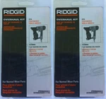 Ridgid Pack Of Genuine Oem Replacement Maintenance Kits, 079006001110-2PK. Fixed Price $109.99.