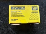 Nails Dewalt DCA16250 2-1/2" 16GA,GALVANIZED Finish. Fixed Price $29.50.