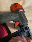 Hyper Tough 18GA 2" Brad Air Nailer HTBR50. Fixed Price $40.00.