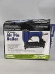 Central Pneumatic Contractor Series 23 Gauge Air Pin Nailer New Damaged Box. Fixed Price $19.99.
