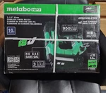 Metabo Hpt 1/2" 65MM Cordless Finish Nailer Nt 1865DM (s) New Sealed. Fixed Price $400.00.